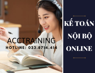 Khóa học kế toán nội bộ Online