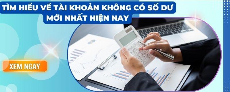 Tài khoản không có số dư