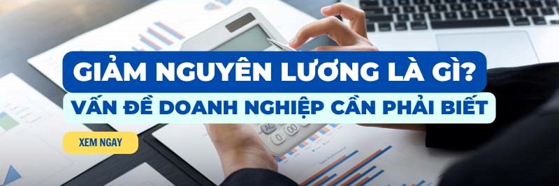 Giảm nguyên lương là gì;