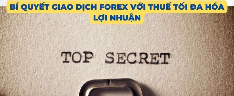 Bí quyết giao dịch Forex với thuế tối đa hóa lợi nhuận